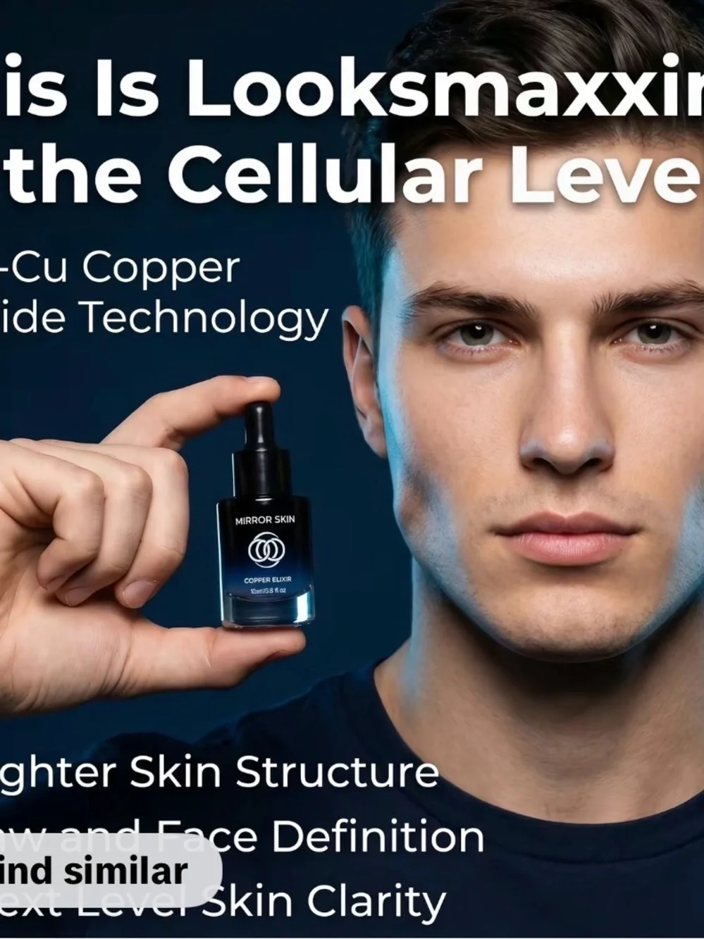 Copper Elixir Serum — Blue & Black